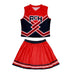 Takerlama RCH Printed Cheerleader Uniform Bring it On Cosplay Women's Fancy Dress Tank Top Mini Skirt Halloween Costume Clothes - for just $61.95! 