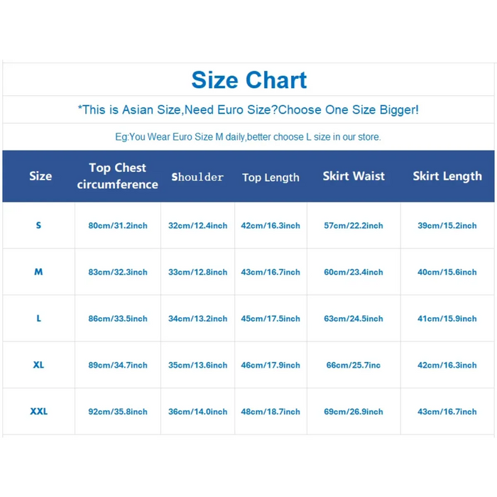 Takerlama RCH Printed Cheerleader Uniform Bring it On Cosplay Women's Fancy Dress Tank Top Mini Skirt Halloween Costume Clothes - for just $61.95! 