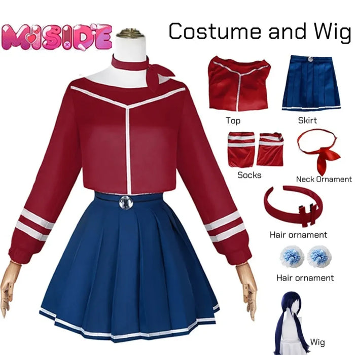 Mita Mira Cosplay School Uniform – MiSide Yandere JK Set for Girls & Women - for just $60.95! 