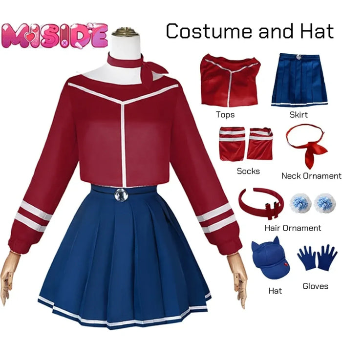 Mita Mira Cosplay School Uniform – MiSide Yandere JK Set for Girls & Women - for just $60.95! 