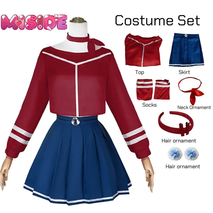 Mita Mira Cosplay School Uniform – MiSide Yandere JK Set for Girls & Women - for just $60.95! 