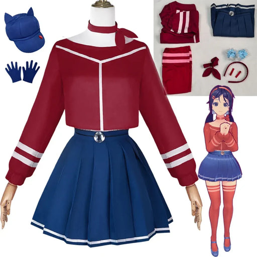 Mita Mira Cosplay School Uniform – MiSide Yandere JK Set for Girls & Women - for just $60.95! 