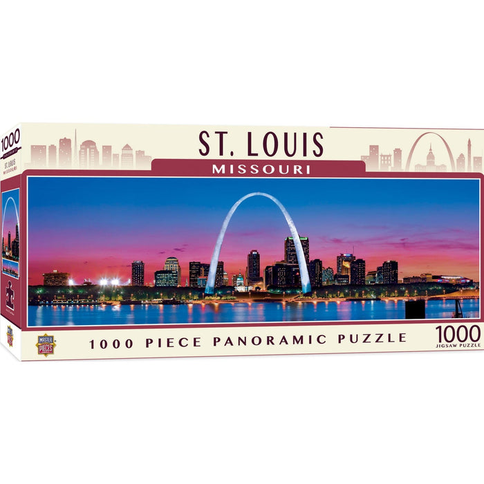 St. Louis, Missouri 1000 Piece Panoramic Jigsaw Puzzle - for just $19.99! 