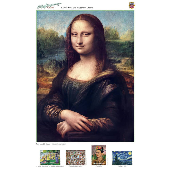 MasterPieces of Art - Mona Lisa 1000 Piece Jigsaw Puzzle - for just $16.99! 