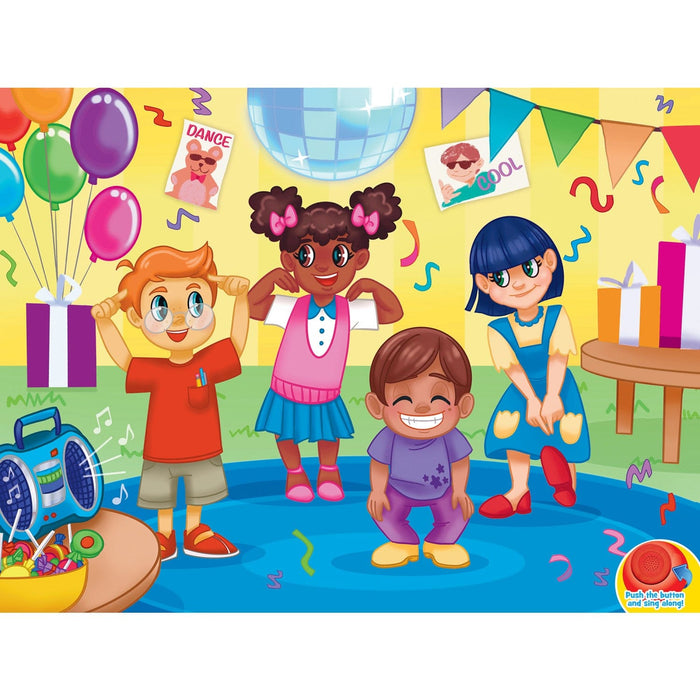 Head, Shoulders, Knees, & Toes - 24 Piece Sound Jigsaw Puzzle - for just $9.99! 