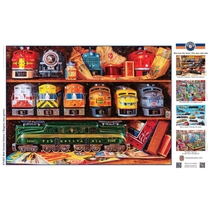 Lionel Trains - Well Stocked Shelves 1000 Piece Jigsaw Puzzle - for just $16.99! 