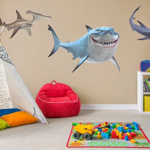 Finding Nemo: Shark Collection - Officially Licensed Disney/PIXAR Removable Wall Decals - Premium Collection - Just $109.99! Shop now at Retro Gaming of Denver