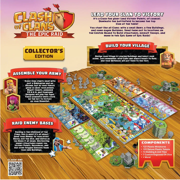 Clash of Clans: The Epic Raid - Collector's Edition - for just $174.99! 