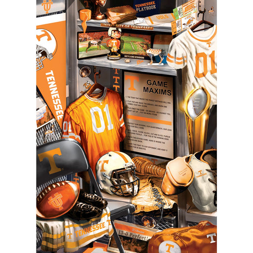 Tennessee Volunteers - Locker Room 500 Piece Jigsaw Puzzle - Just $16.99! Shop now at Retro Gaming of Denver