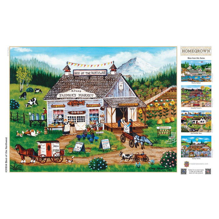 Homegrown - Best of the Northwest 750 Piece Jigsaw Puzzle - for just $10.99! 
