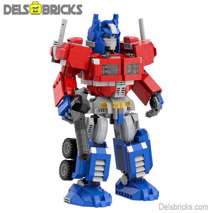 Optimus Prime (large size) Transformers Lego Minifigures custom toys - Just $49.99! Shop now at Retro Gaming of Denver