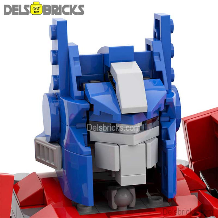 Optimus Prime (large size) Transformers Lego Minifigures custom toys - Just $49.99! Shop now at Retro Gaming of Denver