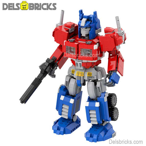 Optimus Prime (large size) Transformers Lego Minifigures custom toys - Just $49.99! Shop now at Retro Gaming of Denver