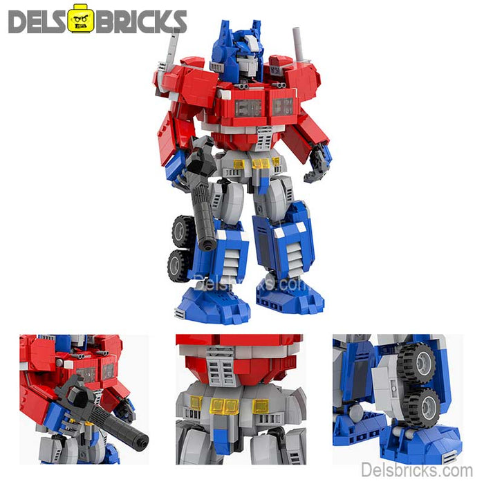 Optimus Prime (large size) Transformers Lego Minifigures custom toys - Just $49.99! Shop now at Retro Gaming of Denver