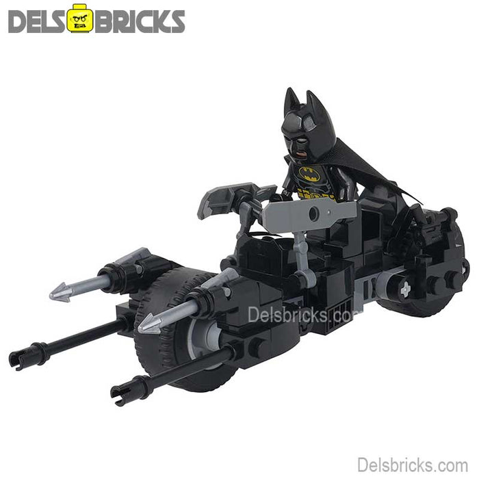 Batman & Motorcycle Batcycle Lego Minifigures Custom Toys - Just $22.99! Shop now at Retro Gaming of Denver