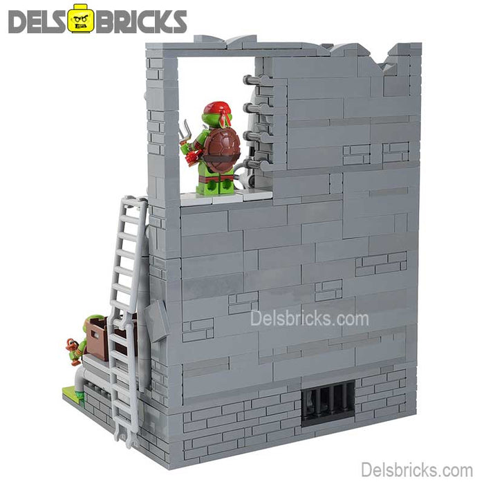 Teenage Mutant Ninja Turtles & sewer Lair Lego Minifigures Custom Toys - Just $39.99! Shop now at Retro Gaming of Denver