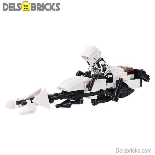 Speeder Bike & Biker Scout Lego Minifigures Custom Toys - Just $22.99! Shop now at Retro Gaming of Denver