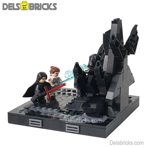 Star Wars Palpatine's Throne Rey & Kylo Ren Lego Minifigures Custom Toys - Just $39.99! Shop now at Retro Gaming of Denver