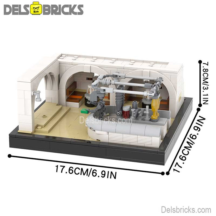 Star Wars Mos Eisley Cantina Playset Mandalorian Lego Minifigures Custom Toys - Just $39.99! Shop now at Retro Gaming of Denver