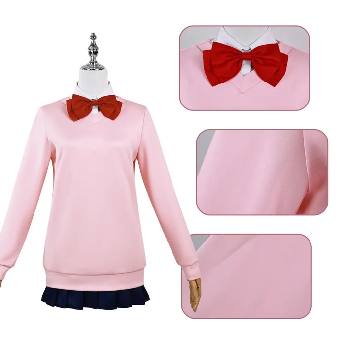 Momo Ayase Cosplay Costume – Dandadan School Uniform Set with Accessories - for just $40.95! 