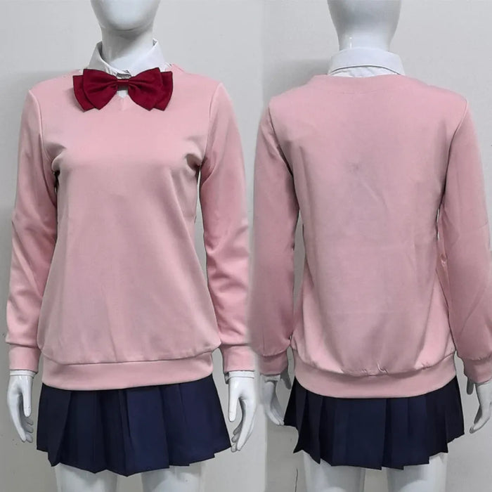 Momo Ayase Cosplay Costume – Dandadan School Uniform Set with Accessories - for just $40.95! 
