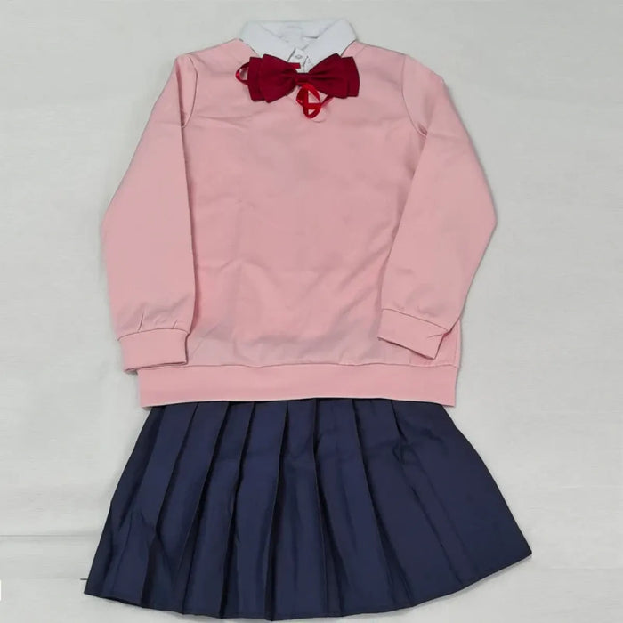 Momo Ayase Cosplay Costume – Dandadan School Uniform Set with Accessories - for just $40.95! 