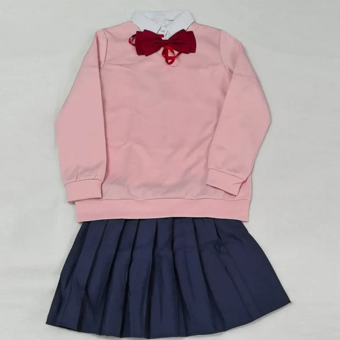 Momo Ayase Cosplay Costume – Dandadan School Uniform Set with Accessories - for just $40.95! 