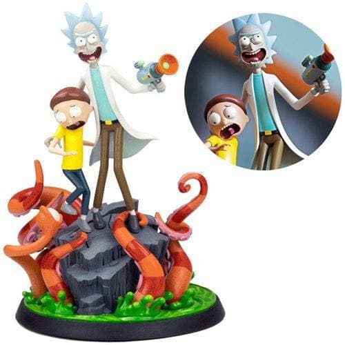 Mondo Rick and Morty 12-Inch Polystone Statue - Just $237.83! Shop now at Retro Gaming of Denver