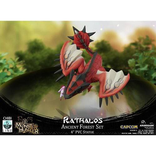 Monster Hunter Limited Edition Rathalos 4-Inch Statue - Just $41.30! Shop now at Retro Gaming of Denver