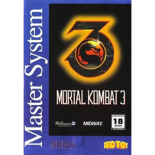 Mortal Kombat 3 (Sega Master System) - Just $0! Shop now at Retro Gaming of Denver