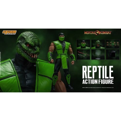 Mortal Kombat Reptile 1:12 Scale Action Figure - Just $98.24! Shop now at Retro Gaming of Denver