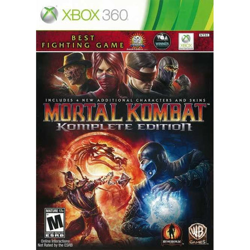 Mortal Kombat Komplete Edition (Xbox 360) - Just $0! Shop now at Retro Gaming of Denver