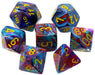 Festive Polyhedral Mosaic Yellow 7-die set - Just $11.99! Shop now at Retro Gaming of Denver