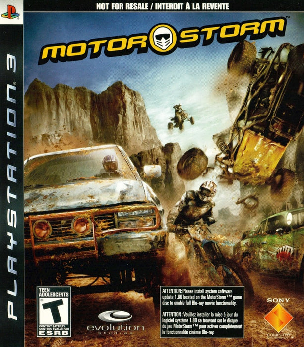 Motorstorm [Not For Resale] (PlayStation 3) - for just $0! 
