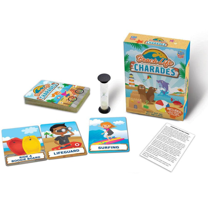 Beach Life Charades Card Game - for just $9.99! 