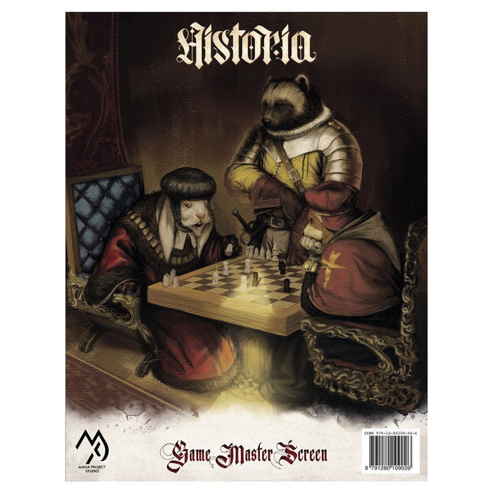 Historia - Game Master Screen - for just $19.90! 