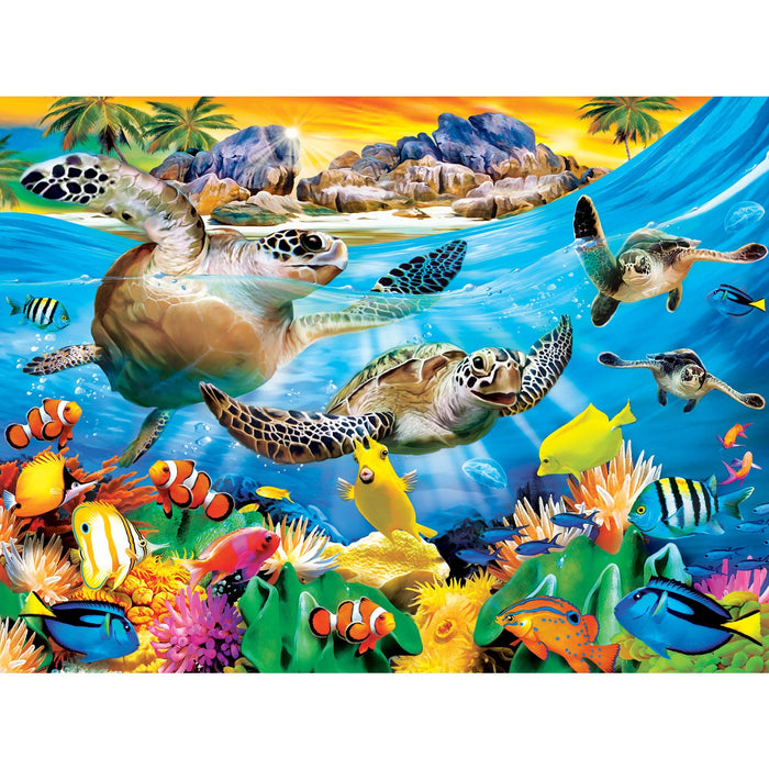 Tropics - Breaking Waves 300 Piece EZ Grip Jigsaw Puzzle - Just $14.99! Shop now at Retro Gaming of Denver