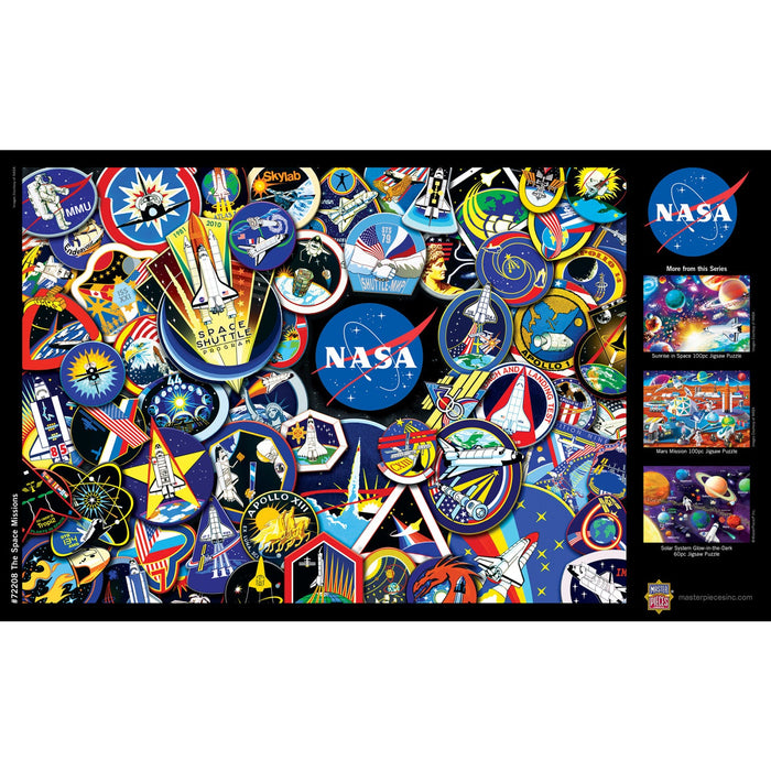 The Space Missions - 1000 Piece Jigsaw Puzzle - Just $16.99! Shop now at Retro Gaming of Denver