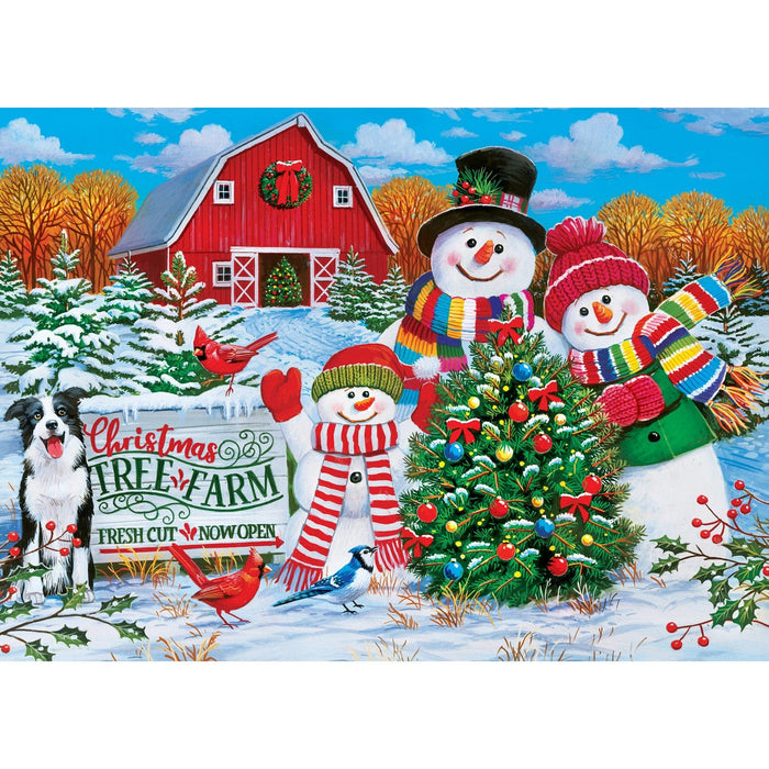 Season's Greetings - Tree Farm 1000 Piece Jigsaw Puzzle - for just $16.99! 