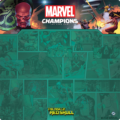 Marvel Champions LCG: 1-4 Player Game Mat - The Rise of Red Skull - Premium Board Game - Just $24.95! Shop now at Retro Gaming of Denver