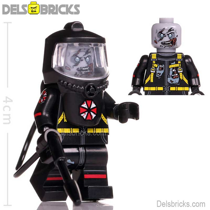 Resident Evil Hazmat Zombie Lego Minifigures Custom Toys - Just $4.50! Shop now at Retro Gaming of Denver