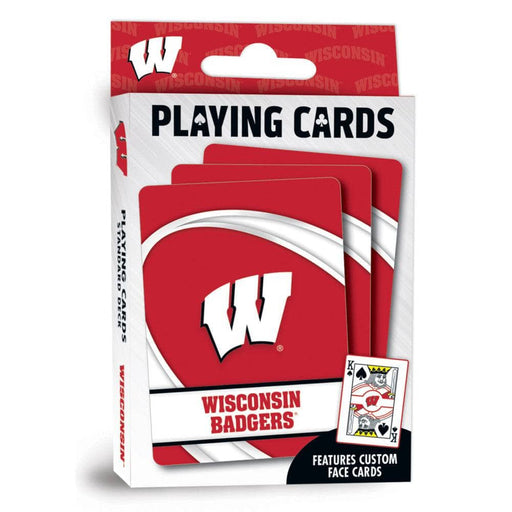 Wisconsin Badgers Playing Cards - 54 Card Deck - for just $7.99! 