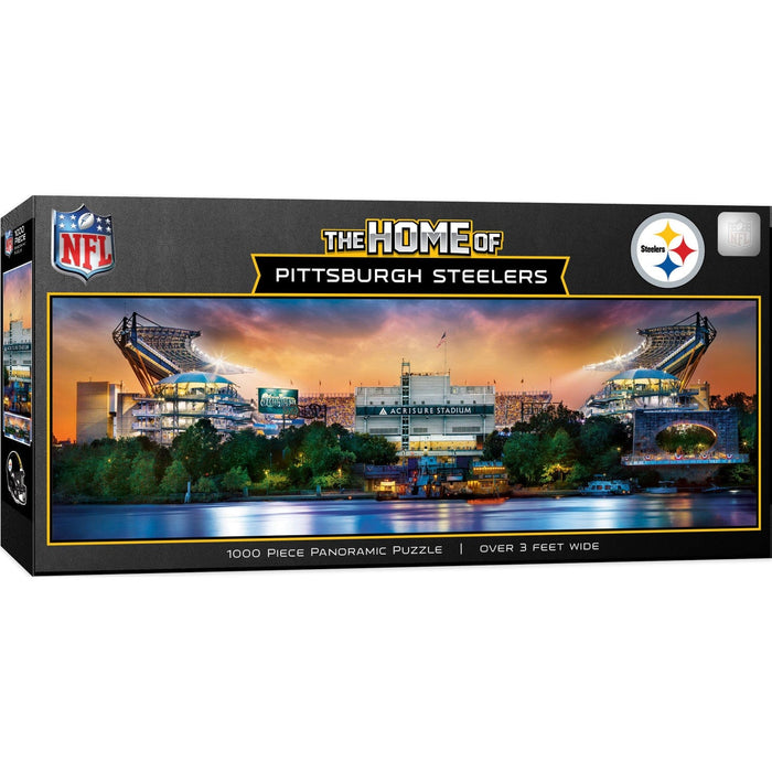 Pittsburgh Steelers - Stadium View 1000 Piece Panoramic Jigsaw Puzzle - for just $19.99! 