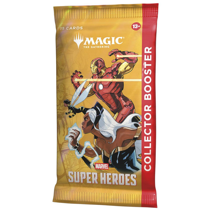 Magic: The Gathering - Marvel Super Heroes - Collector Booster - 1 Pack of 15 Cards - for just $51.99! 