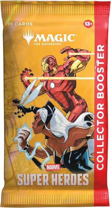 Magic: The Gathering - Marvel Super Heroes - Collector Booster - 1 Pack of 15 Cards - for just $51.99! 