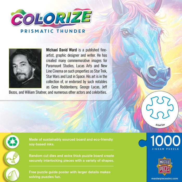 Colorize - Prismatic Thunder 1000 Piece Jigsaw Puzzle - for just $16.99! 