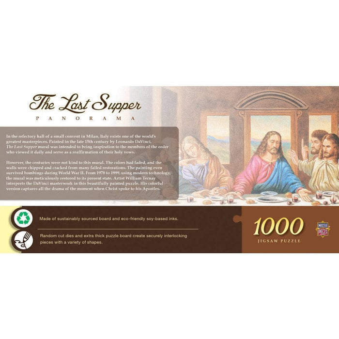 The Last Supper - 1000 Piece Panoramic Jigsaw Puzzle - for just $19.99! 
