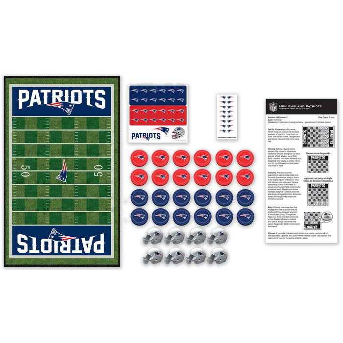 New England Patriots Checkers Board Game - Just $19.99! Shop now at Retro Gaming of Denver