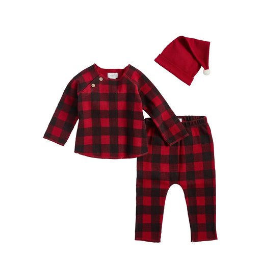 Buffalo Plaid Santa Outfit Set - Just $32.99! Shop now at Retro Gaming of Denver