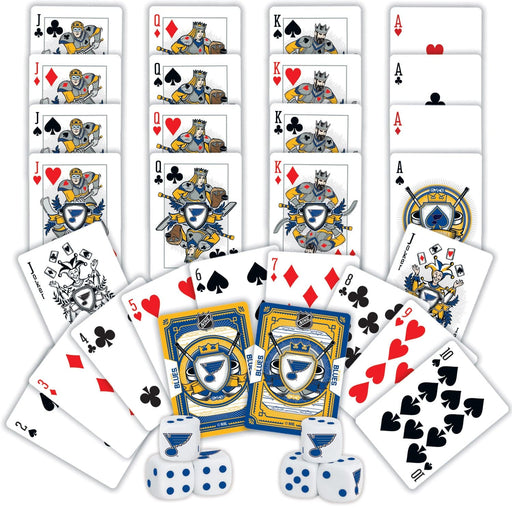 St. Louis Blues - 2-Pack Playing Cards & Dice Set - for just $19.99! 